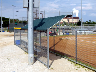 Dugout cover